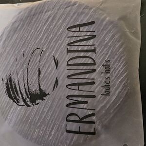 Elegant Gray Women's Turban Hat